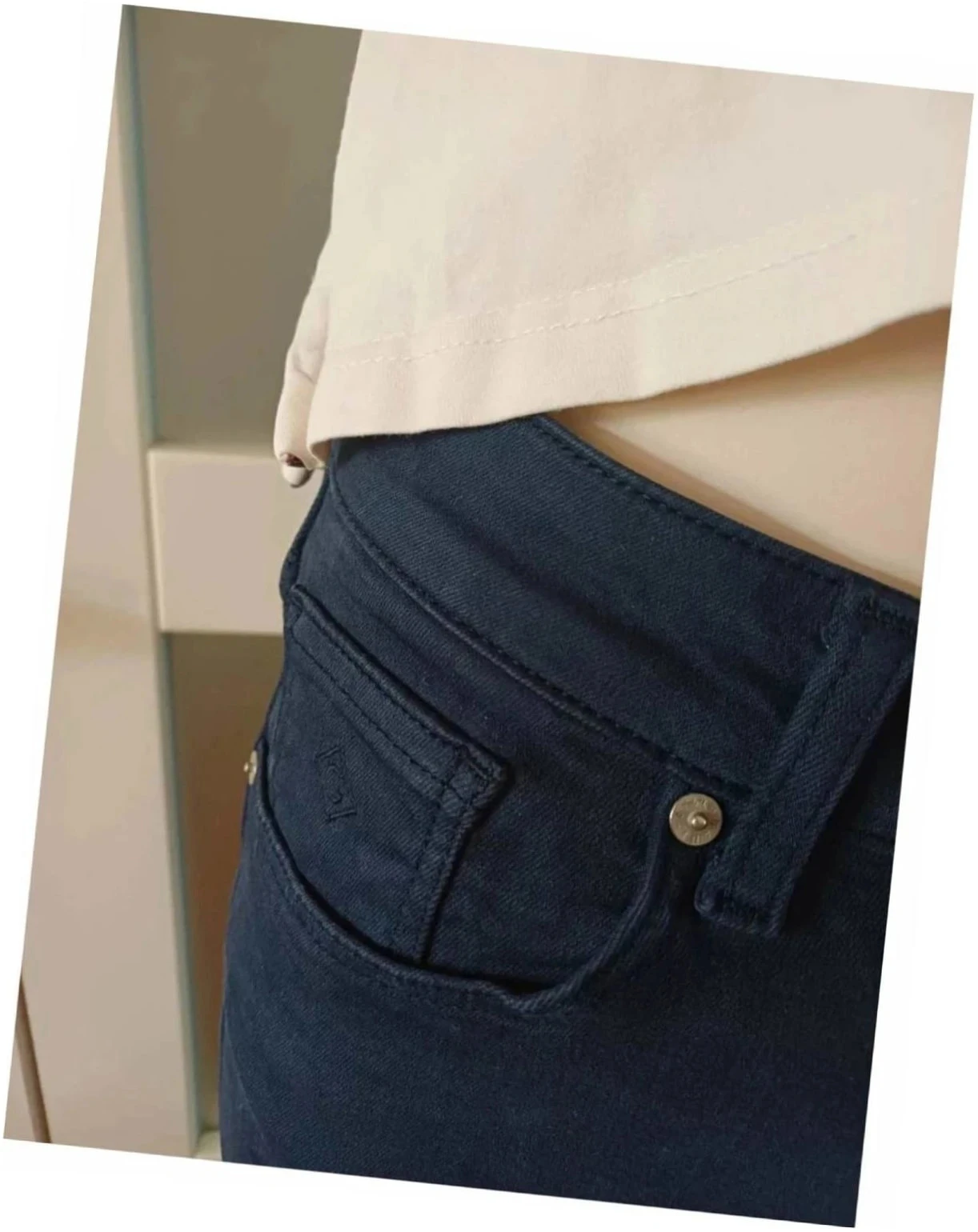 Pantalon Slim Gant - Bleu Marine - W27 L34 (Taille 34/36) – photo 4